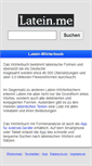 Mobile Screenshot of latein.me