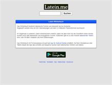 Tablet Screenshot of latein.me